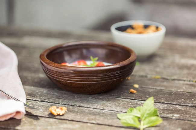 Bowl · Grünherzholz